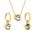 Harmony Faux Pearl Jewelry Set – 18K Gold Plated