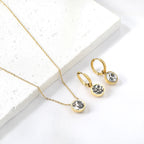 Harmony Faux Pearl Jewelry Set – 18K Gold Plated