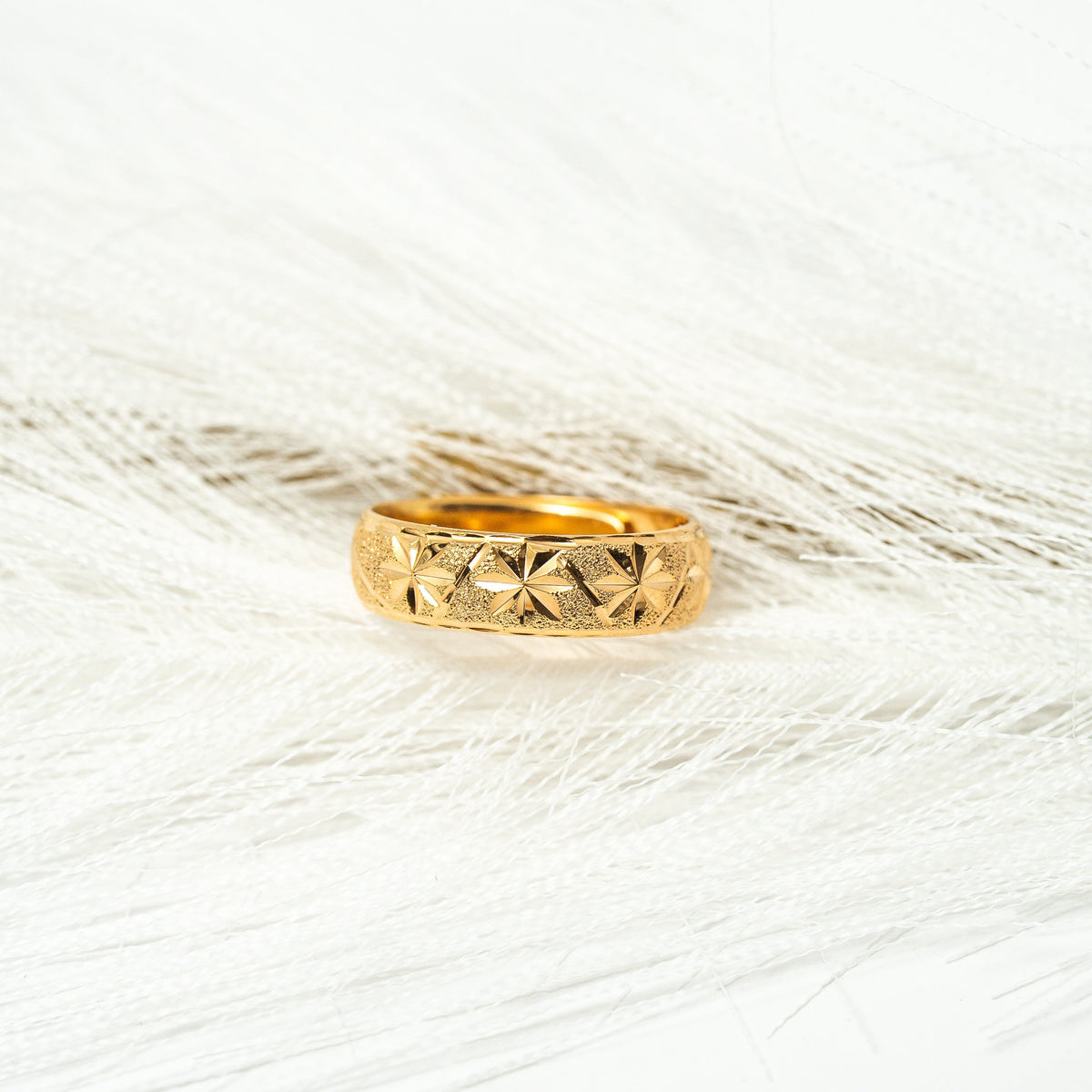 Timeless Bands – 24K Gold-Plated Adjustable Rings