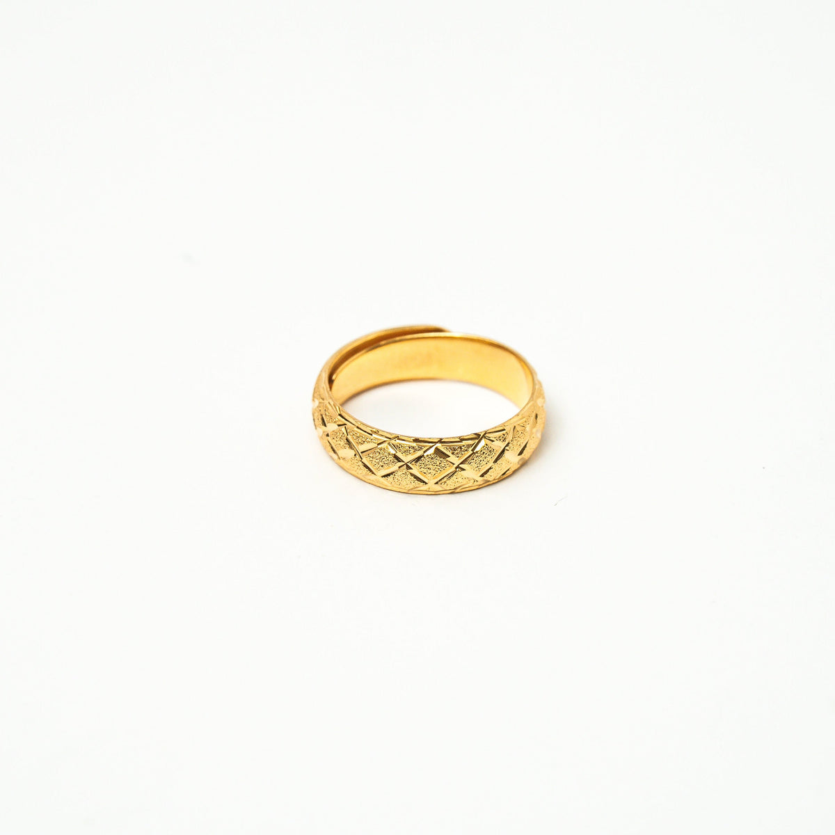 Timeless Bands – 24K Gold-Plated Adjustable Rings