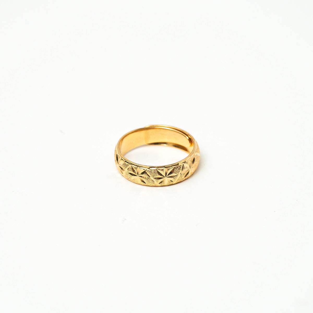 Timeless Bands – 24K Gold-Plated Adjustable Rings