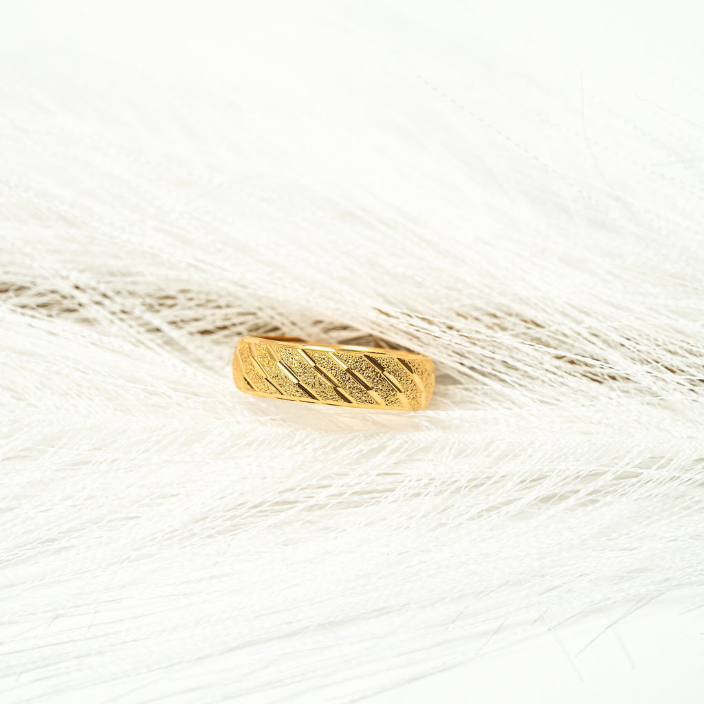 Timeless Bands – 24K Gold-Plated Adjustable Rings