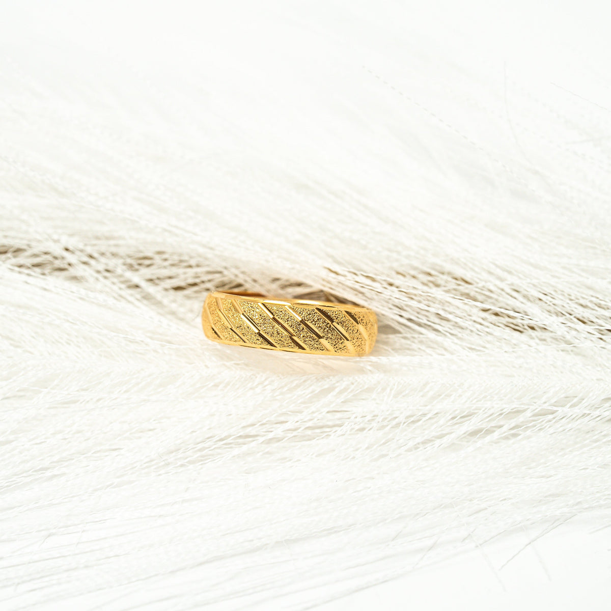 Timeless Bands – 24K Gold-Plated Adjustable Rings