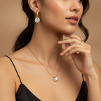 Harmony Faux Pearl Jewelry Set – 18K Gold Plated